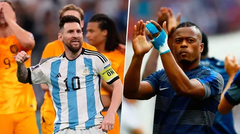 Patrice Evra defendió a Lionel Messi de los dichos de Louis Van Gaal sobre Qatar 2022. Getty Images.