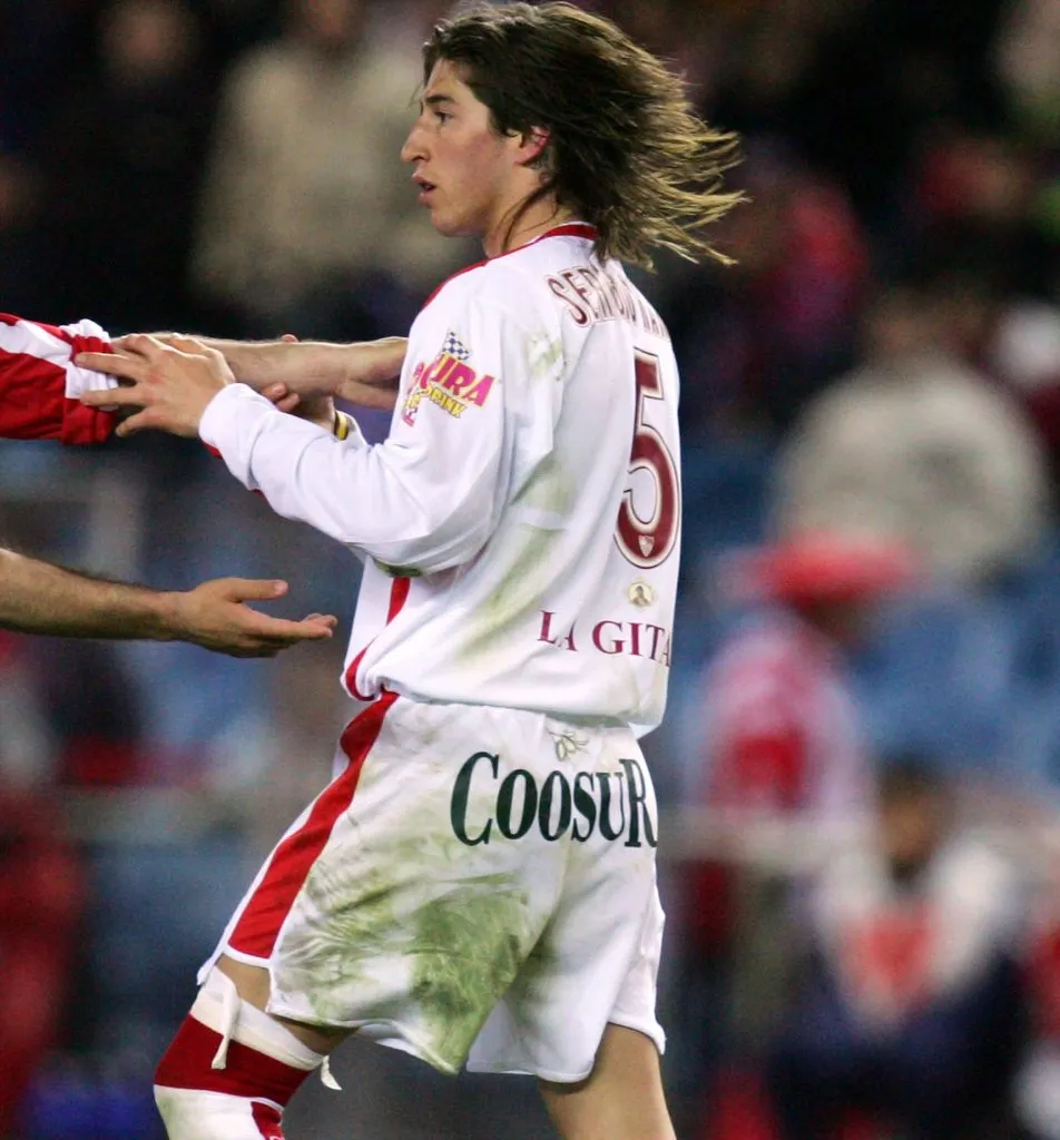 Sergio Ramos en su primera etapa en el Sevilla. (Photo by Denis Doyle/Getty Images)