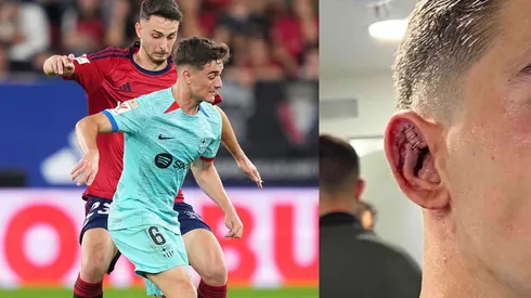 Gavi en Osasuna vs. Barcelona.