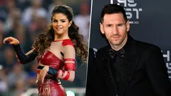 Selena Gómez dijo que ama mucho a Lionel Messi. Getty Images.