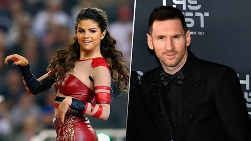 Selena Gómez dijo que ama mucho a Lionel Messi. Getty Images.