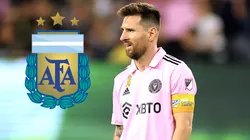 Leo Messi y AFA.