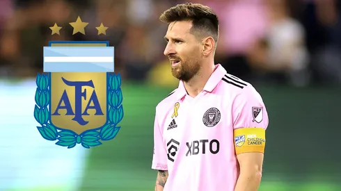 Leo Messi y AFA.
