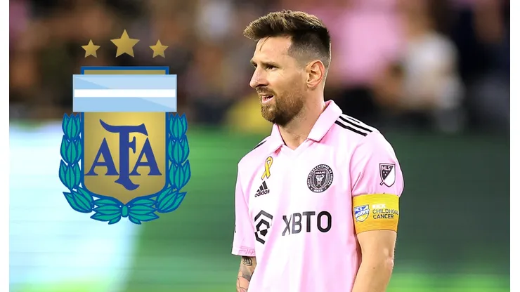 Leo Messi y AFA.