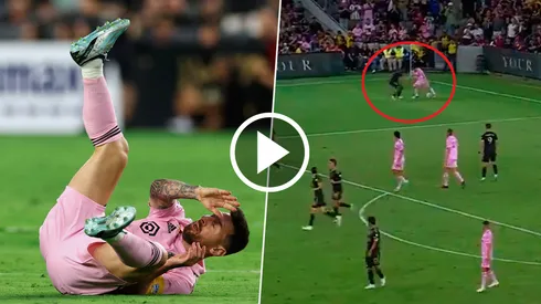 VIDEO | Derribó a Messi y fue humillado por el astro con el juego detenido