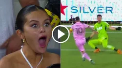 Selena Gomez y Leo Messi en Inter Miami vs. LAFC.