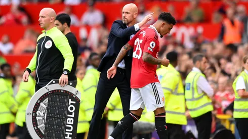 Sancho disparó contra Ten Hag por sus declaraciones: "He sido un chivo expiatorio"