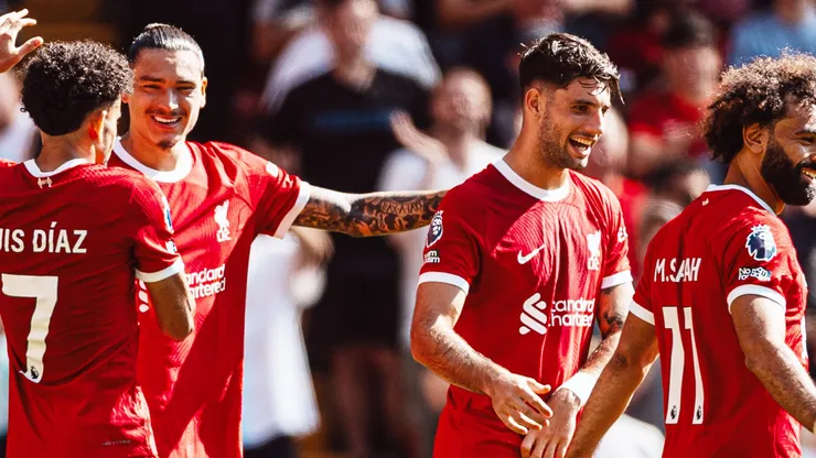 Liverpool derrotó al Aston Villa en Anfield por la cuarta jornada de la Premier League. @LFC