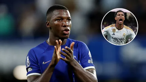 Moisés Caicedo y Jude Bellingham