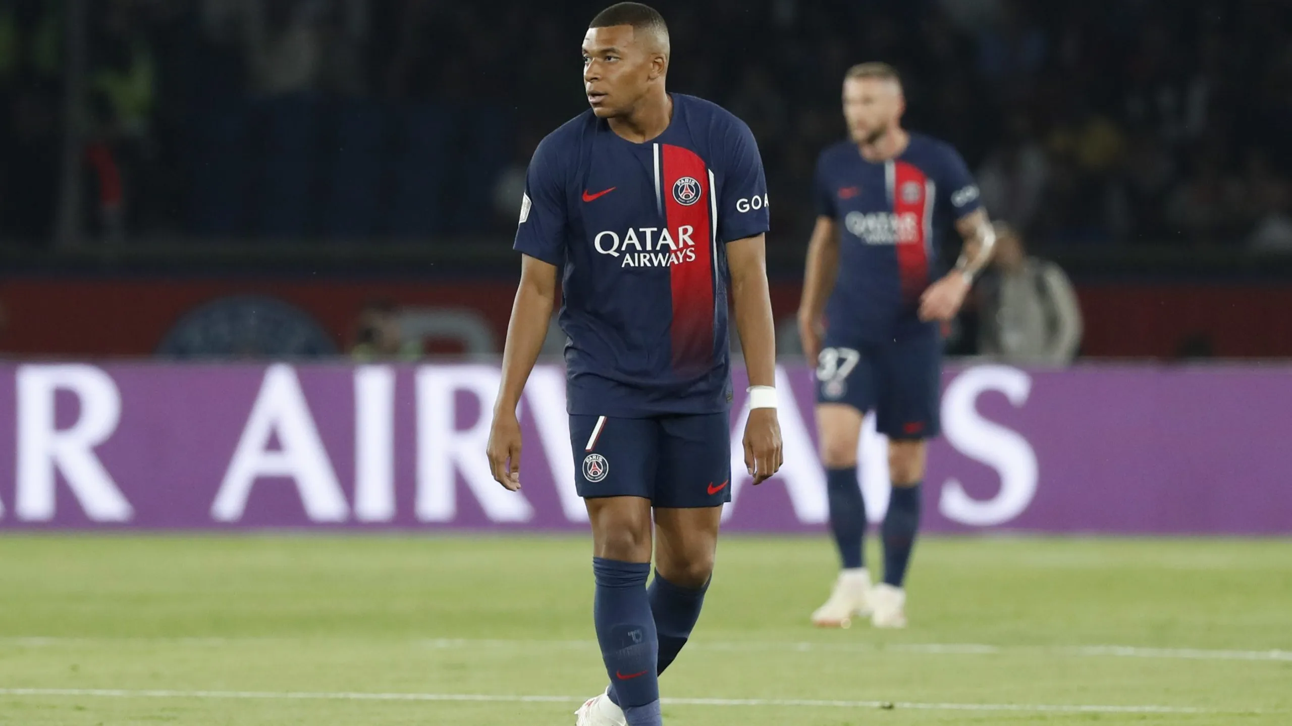 Más allá de las idas y vueltas, Kylian Mbappé inició la temporada en el PSG. Getty Images.