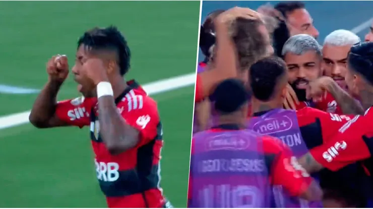 Bruno Henrique lideró los festejos en el triunfo del Flamengo