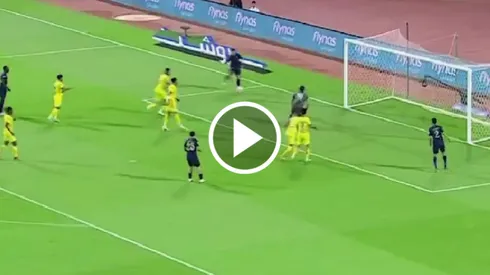 Cristiano Ronaldo falló un gol insólito.