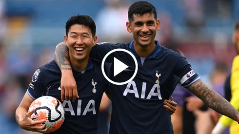 Hat-trick de Son y golazo de Cuti Romero para la goleada del Tottenham ante Burnley