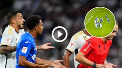 ¿Polémica?: Real Madrid lo empata con mano y posible offside en la misma acción