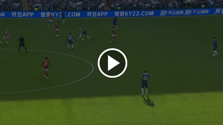 Este error de Moisés Caicedo le costó un gol a Chelsea