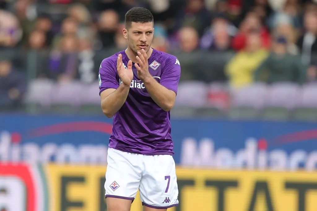 Luka Jovic deja la Fiorentina (Photo by Gabriele Maltinti/Getty Images)