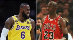 LeBron James vs. Michael Jordan.