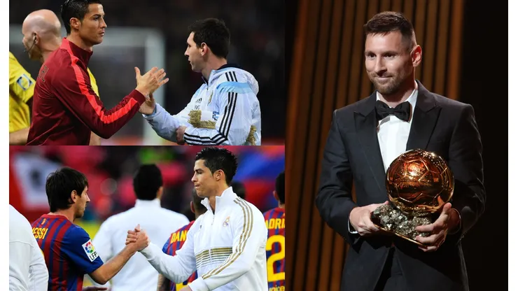 Lionel Messi y Cristiano Ronaldo.