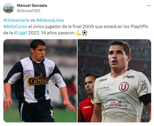 Aldo Corzo vistió la camiseta de Alianza Lima en las temporadas 2008-2009.