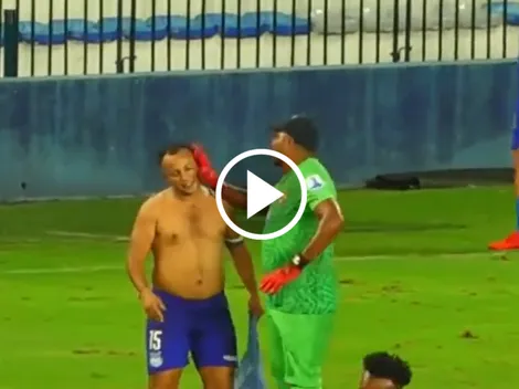 Como en el 2013: Máximo Banguera le "pegó" a Pedro Quiñónez (VIDEO)