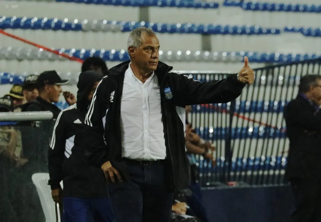 Hernán Torres llegó a Emelec a mediados de 2023 para sacar al equipo de los últimos lugares de la tabla de posiciones. (Foto: API)