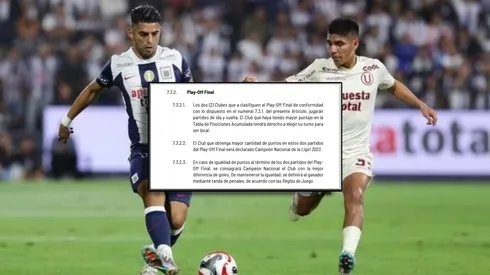 ¿Cómo se definen las finales entre Alianza Lima vs. Universitario en caso de empate?