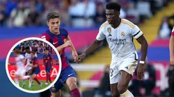 Aurélien Tchouaméni exculpó a Gavi de su lesión