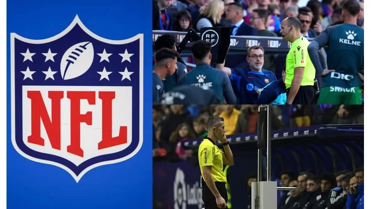 NLF y árbitros de LaLiga.