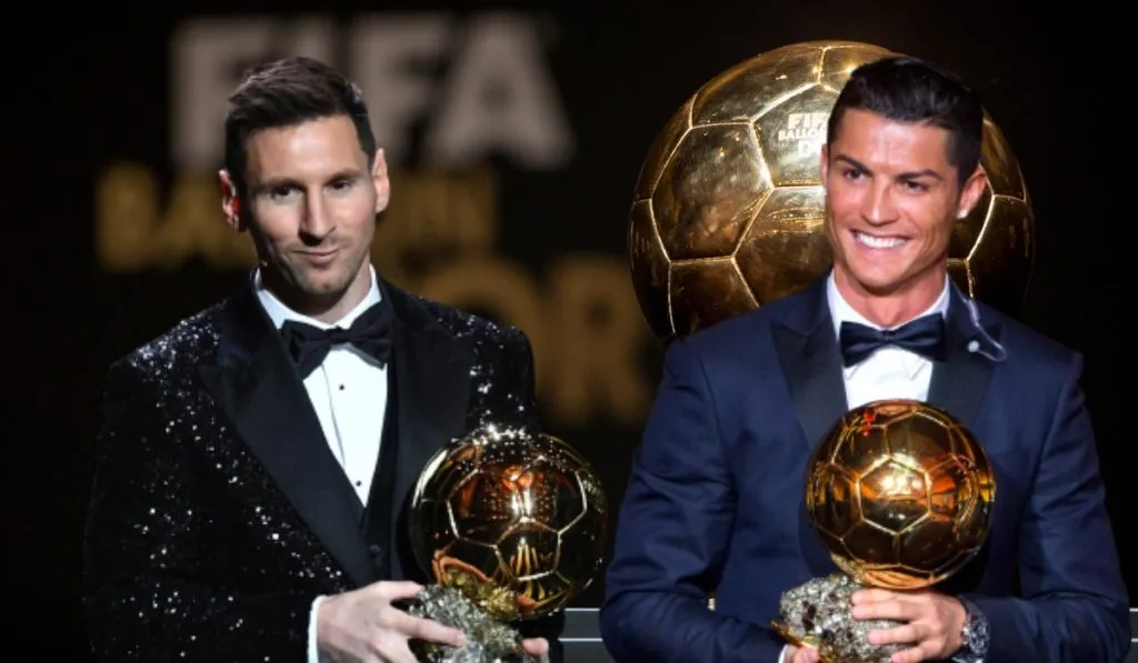 Lionel Messi, Cristiano Ronaldo y el Balón de Oro.