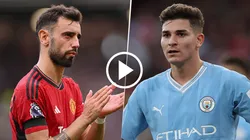 Manchester United vs. Manchester City por la PL.