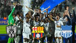 Así felicitaron Barcelona SC, Emelec e Independiente del Valle a Liga de Quito