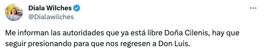 Gobernadora de La Guajira indicó que fue liberada la madre de Luis Díaz. Ahora falta encontrar la ubicación del padre.