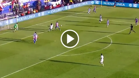 Gol Juan Martín Lucero en la Copa Sudamericana