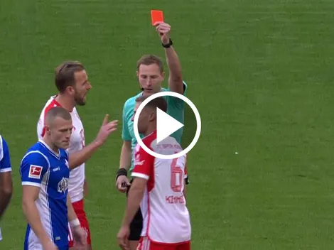 Roja directa para Kimmich: Bayern Múnich se queda con 10 en menos de cinco minutos