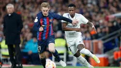 Frenkie de Jong y Vinicius Júnior, de los jugadores más valiosos para El Clásico.