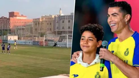 Cristiano Jr sigue su crecimiento en Al Nassr con el objetivo de compartir cancha junto con su padre