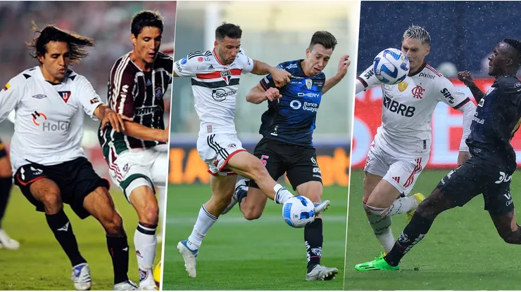 Así les fue a los ecuatorianos en las finales con equipos brasileños