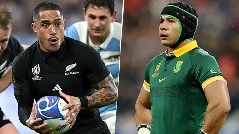 Nueva Zelanda vs. Sudáfrica por la final del Mundial de Rugby 2023.