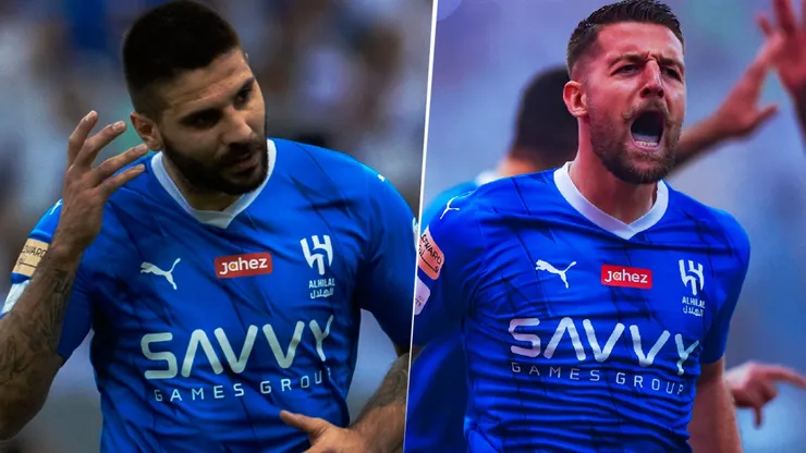 Mitrovic y Milinkovic-Savic, los goles de Al Hilal ante Al Ahli.