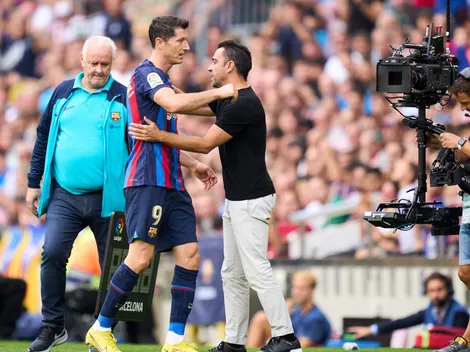 Xavi se refirió a Robert Lewandowski: ¿juega el Barcelona vs. Real Madrid?