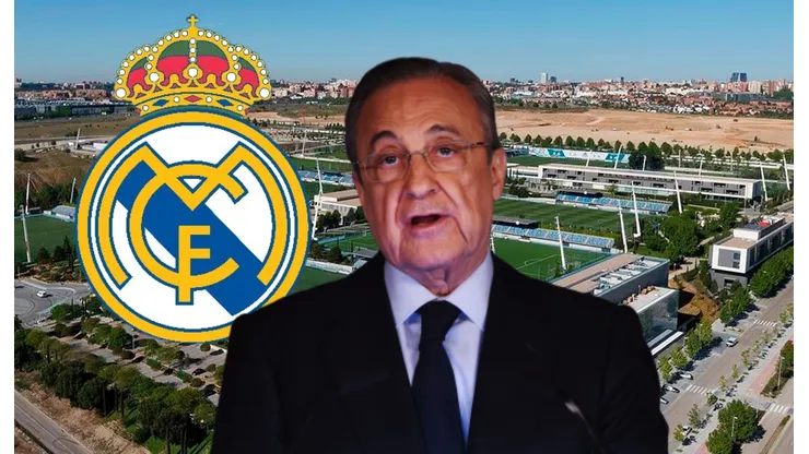 Florentino Pérez y ciudad deportiva de Valdebebas.