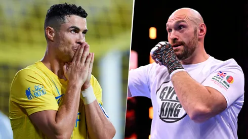 A Tyson Fury no le agradará lo que hizo Cristiano Ronaldo.
