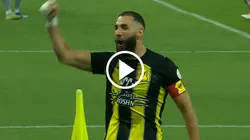 Gol de Benzema para Al-Ittihad