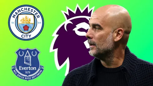 Pep Guardiola, Everton y Manchester City.