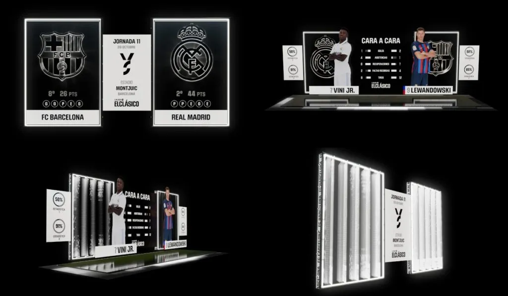 Así se verá el Clásico por TV el día sábado: LaLiga