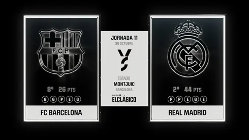 Nuevo logo para Barcelona vs. Real Madrid.