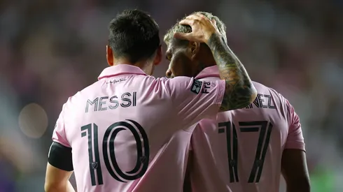 Lionel Messi y Josef Martínez.
