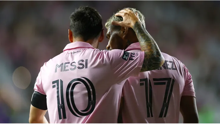 Lionel Messi y Josef Martínez.