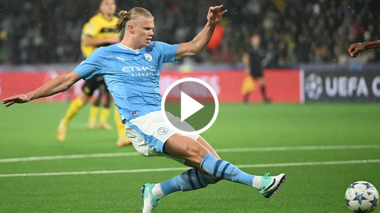 Haaland le dio el triunfo al Manchester City