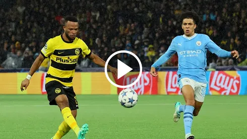 Gol de Elía para Young Boys vs Manchester City